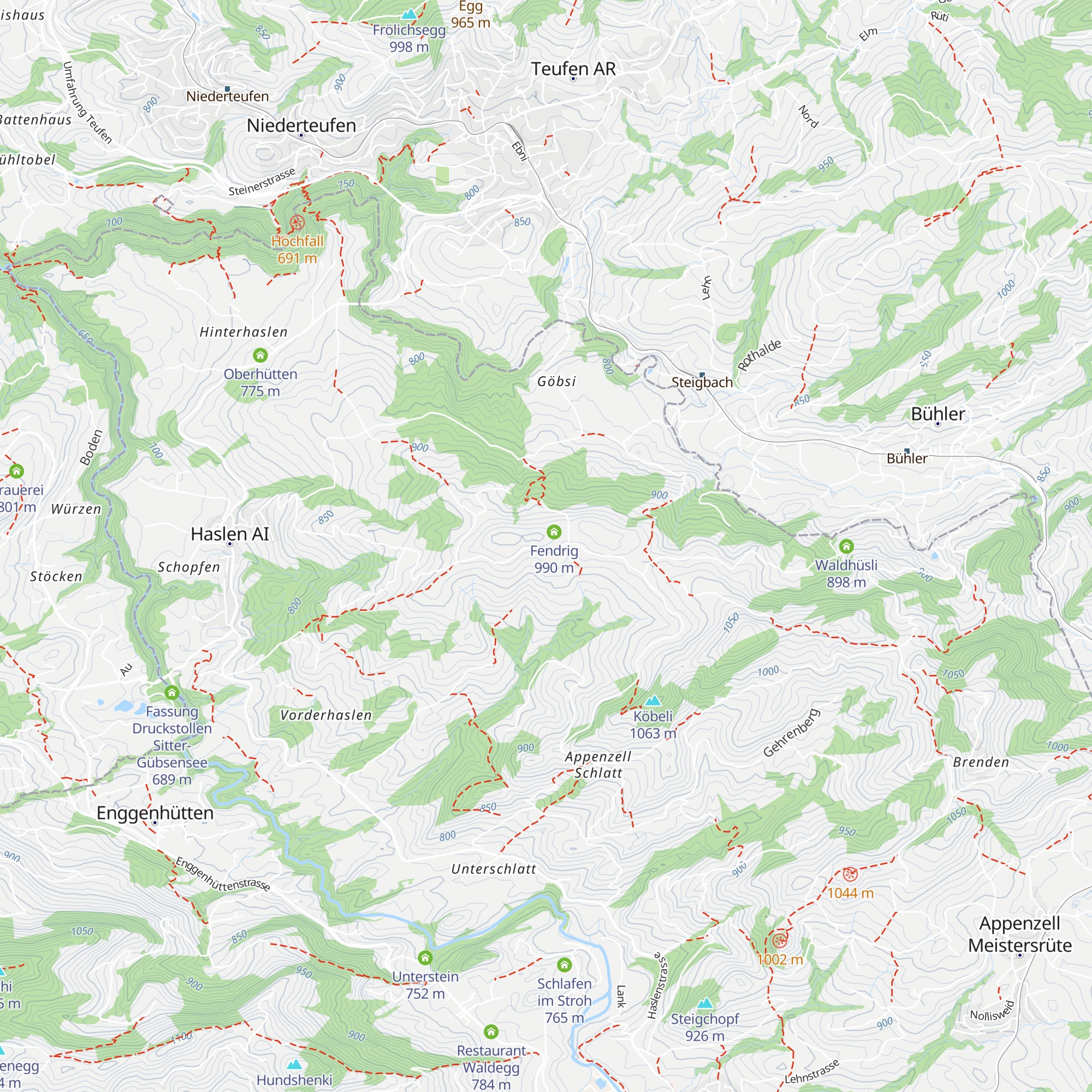 Leimensteig map