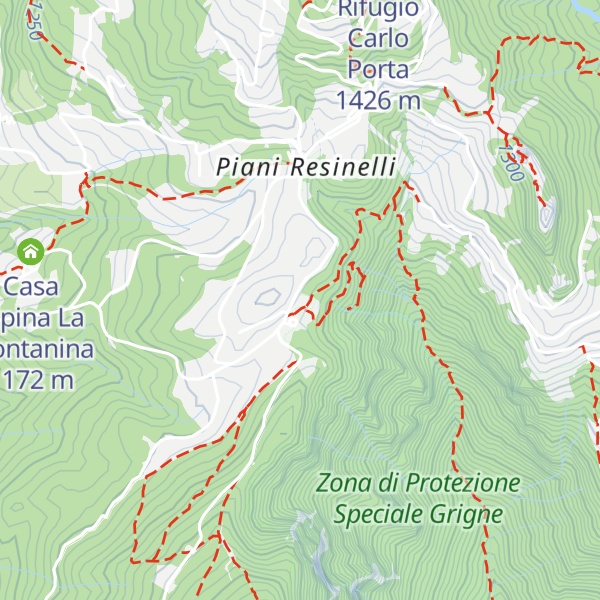 Map of Rifugio Rocca Locatelli