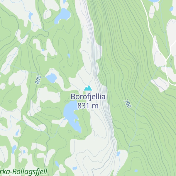 Map of Borofjellia