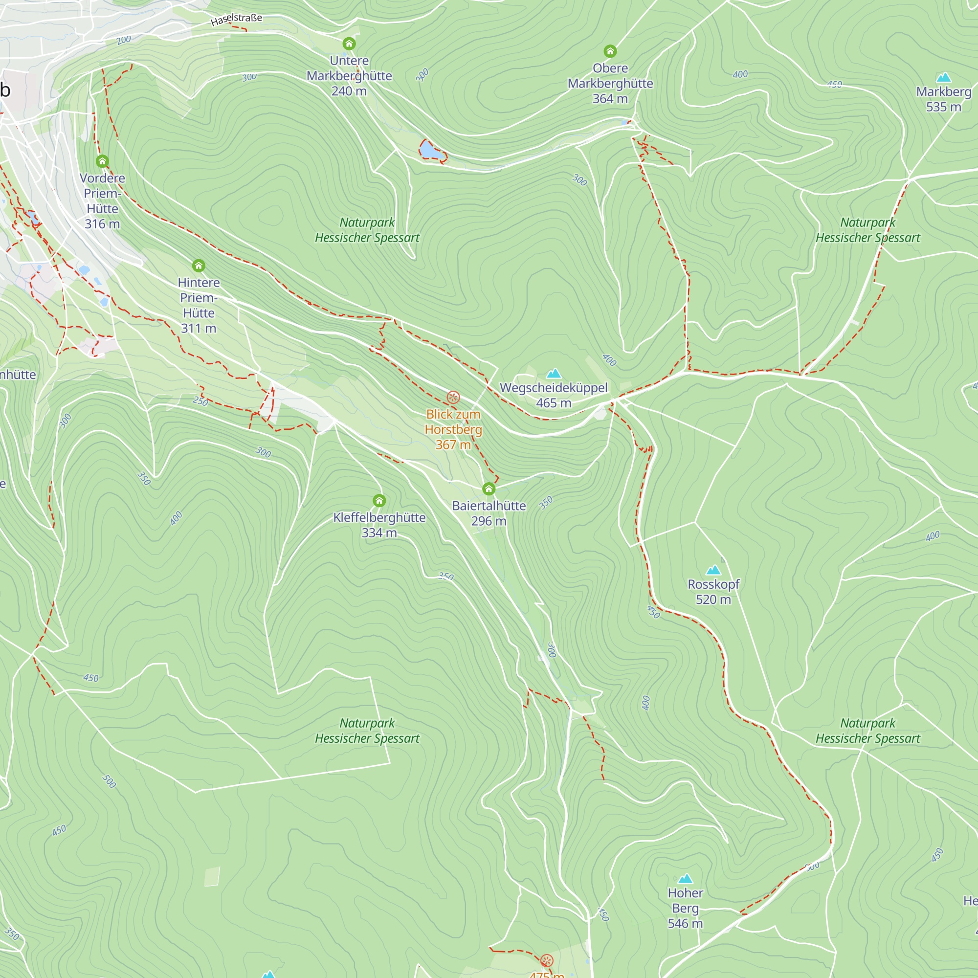 Baiertalhütte map