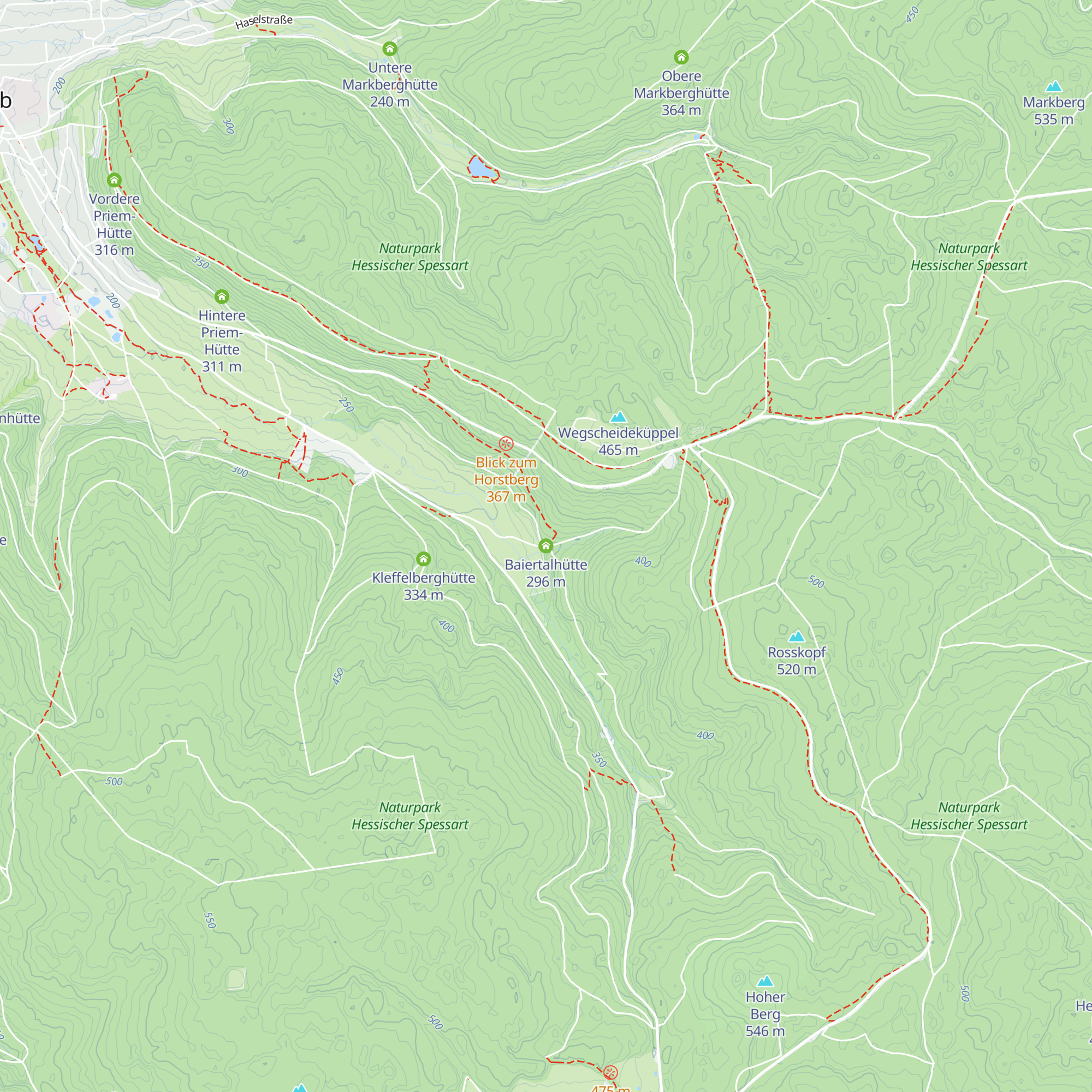 Baiertalhütte map