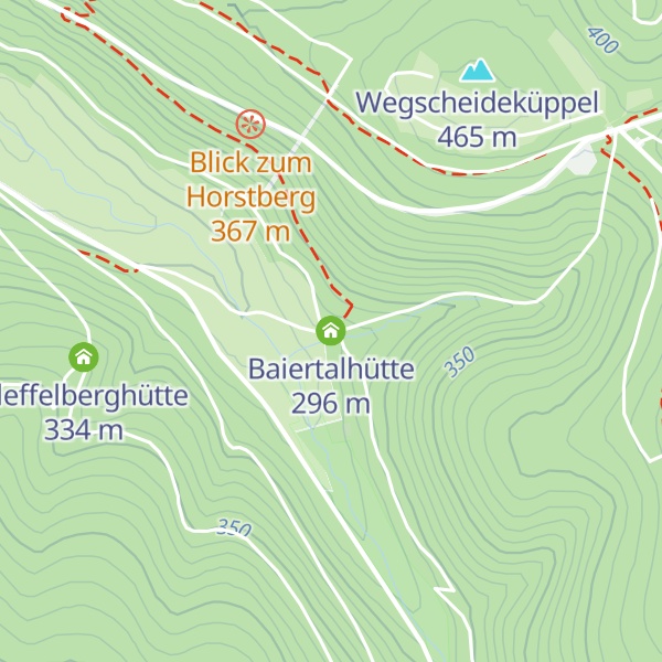 Map of Baiertalhütte