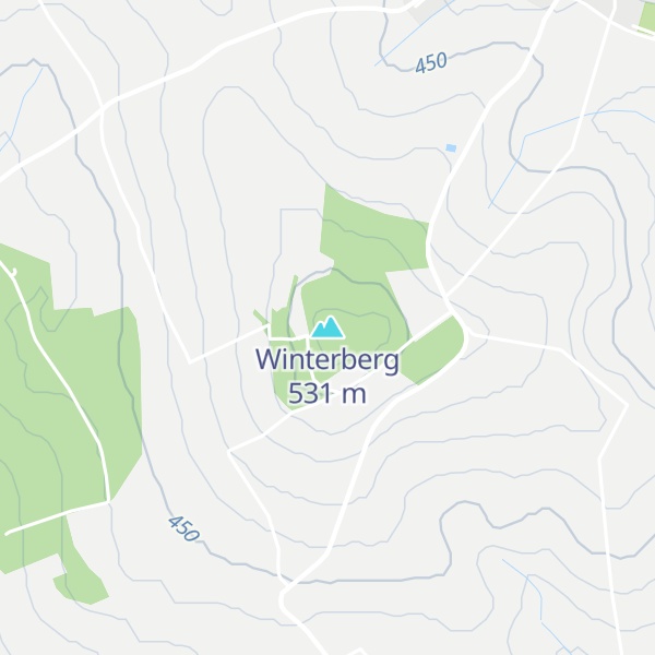 Map of Winterberg