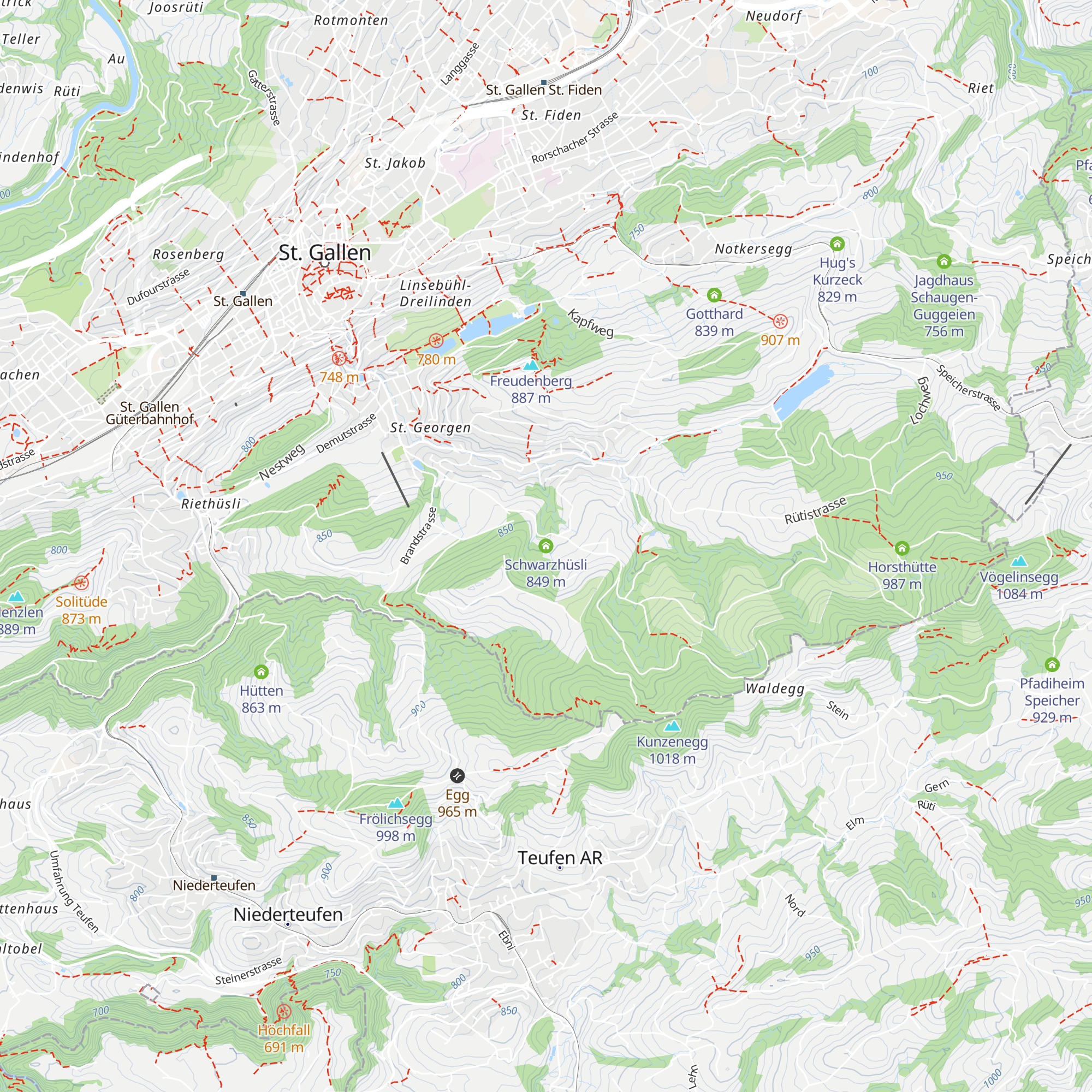 Schwarzhüsli map