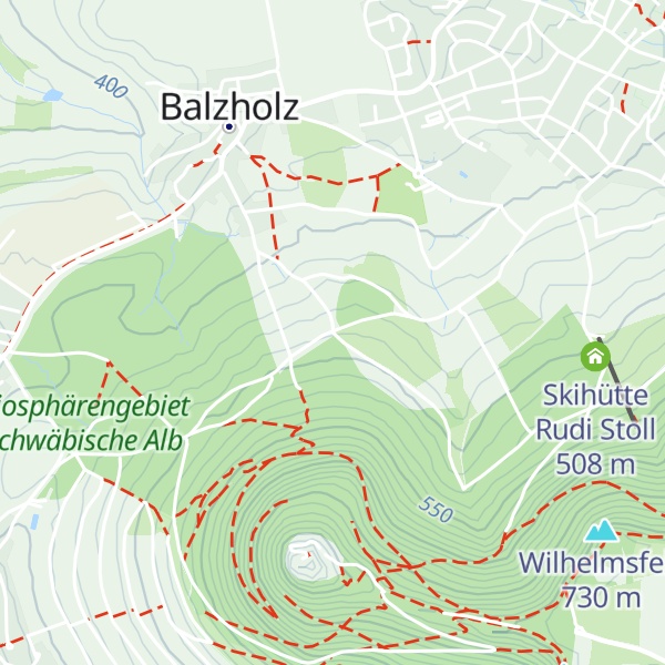 Map of Balzholzer Hütte