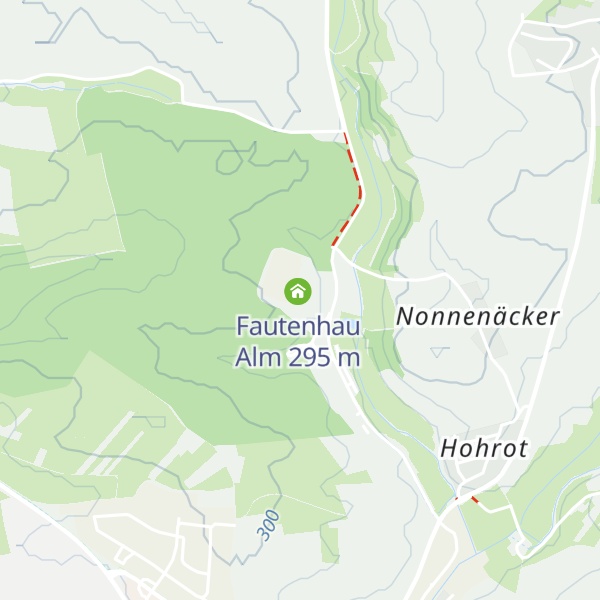 Map of Almhütte