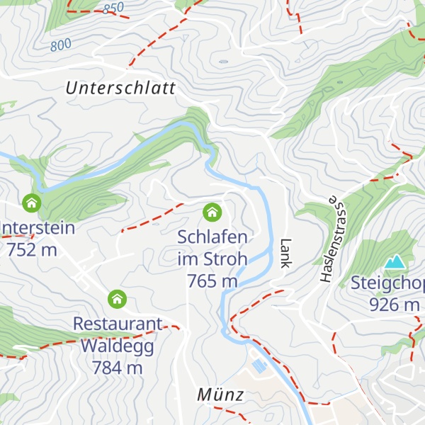 Map of Schlafen im Stroh