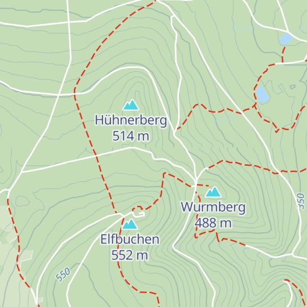 Map of Alexander von Mielecki Hütte