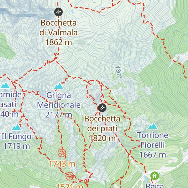 Map of Torrione Magnaghi Meridionale