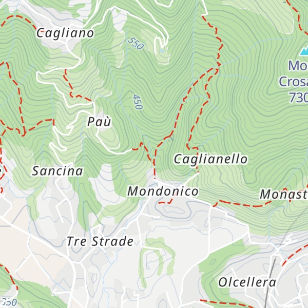 Map of Ex mulino Tincati