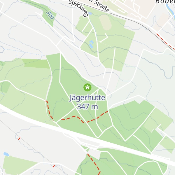 Map of Jägerhütte
