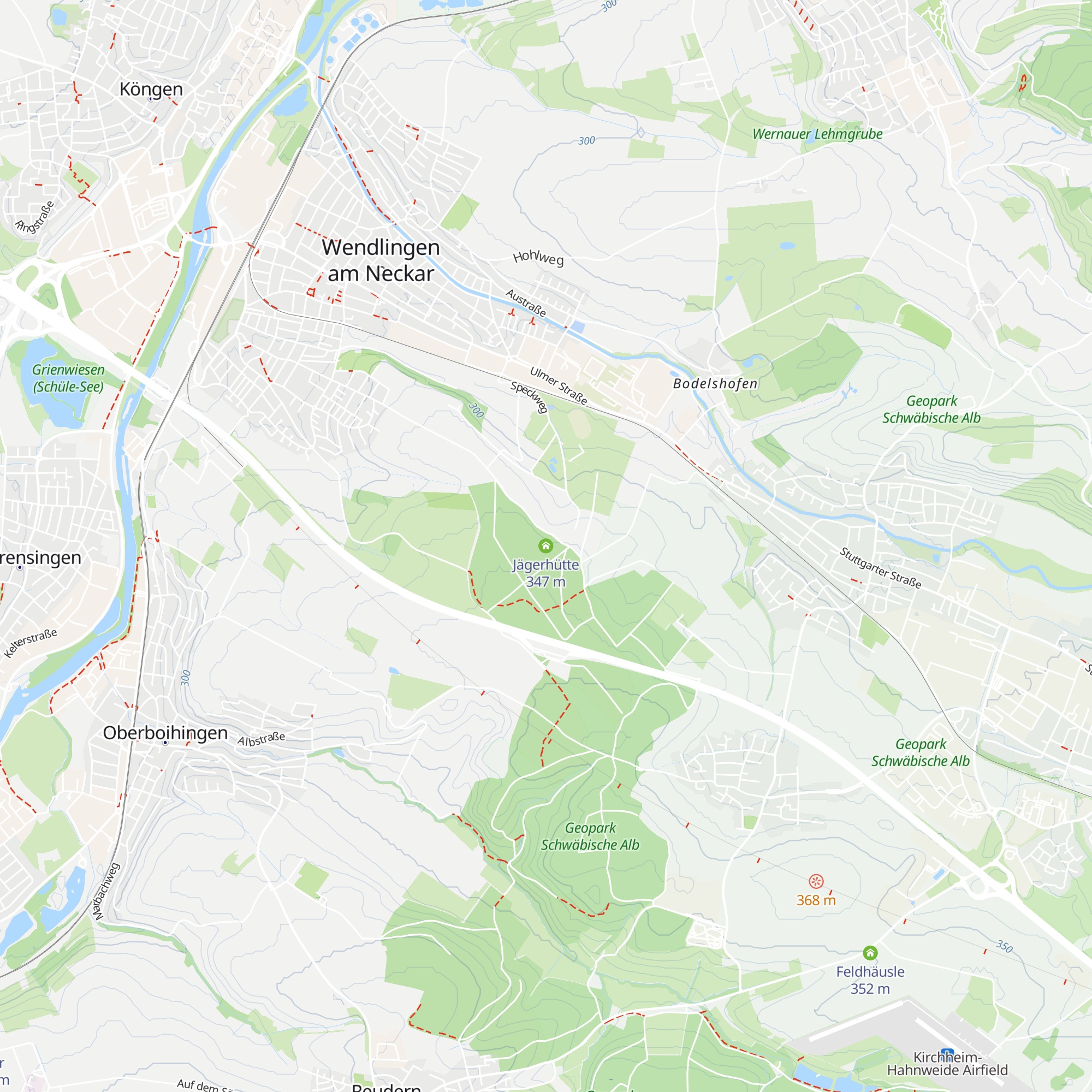 Jägerhütte map