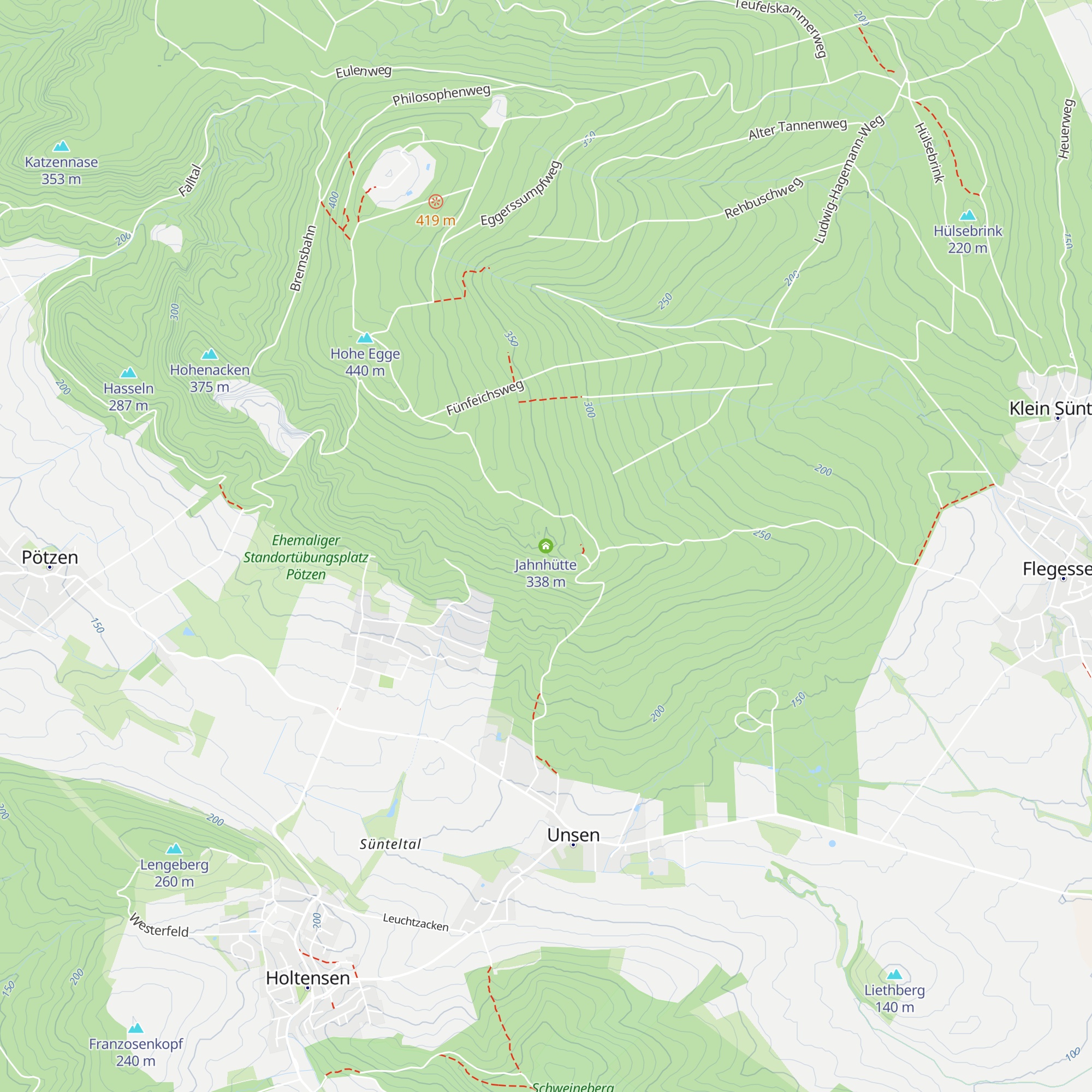 Jahnhütte map