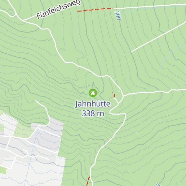 Map of Jahnhütte