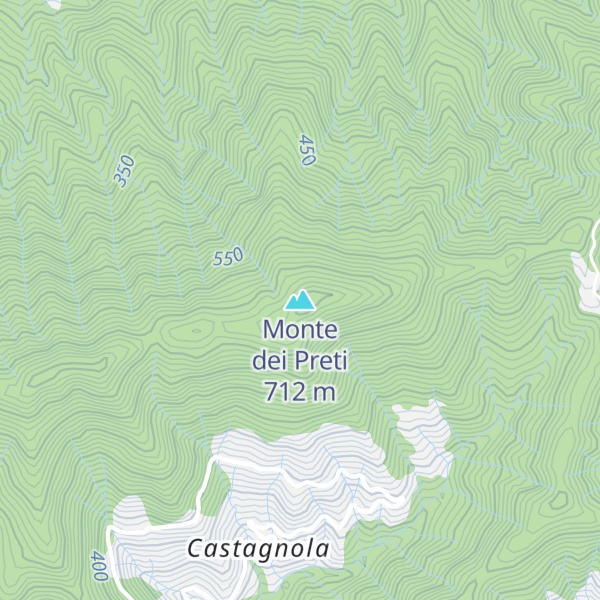 Map of Monte dei Preti