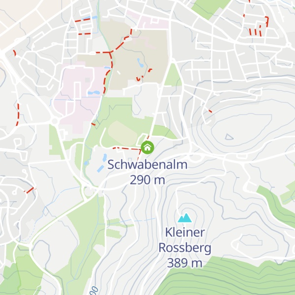 Map of Schwabenalm