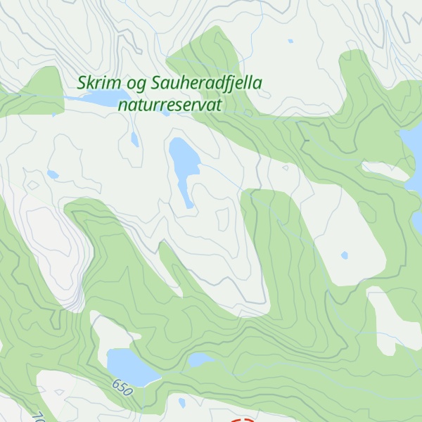 Map of Sjøknatten