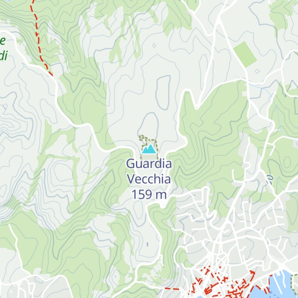 Map of Guardia Vecchia