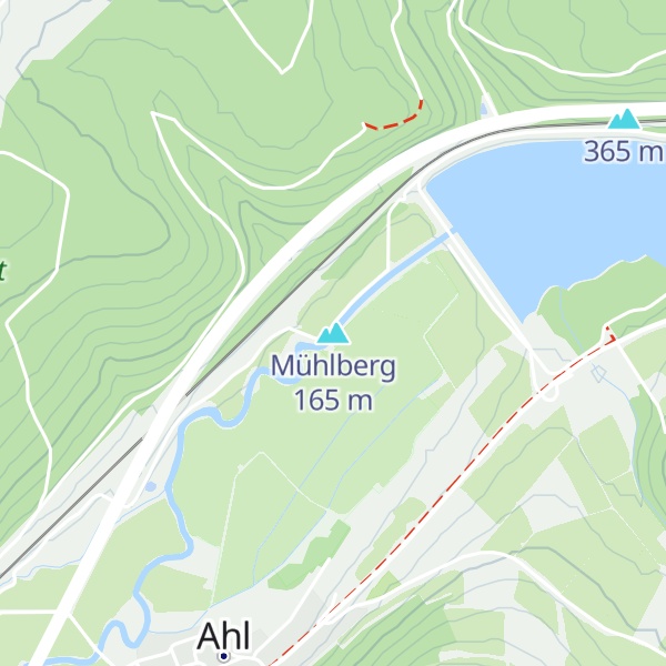 Map of Mühlberg
