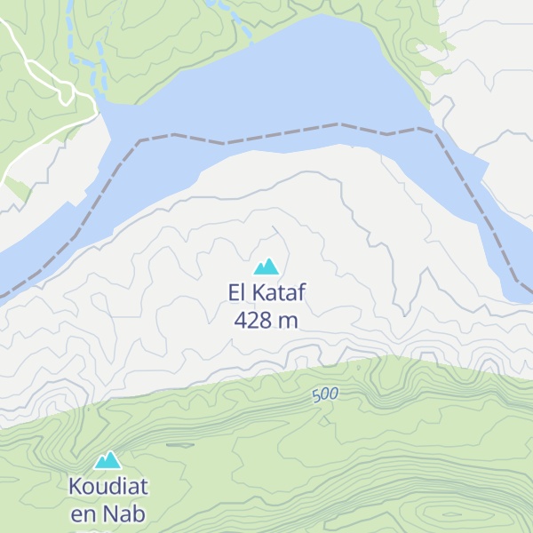 Map of El Kataf