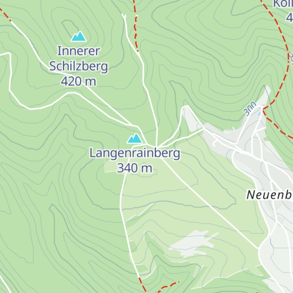 Map of Hütte Waldspielplatz