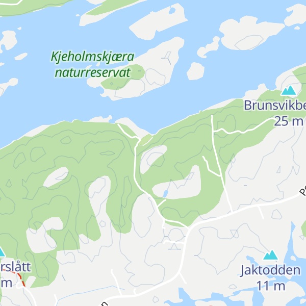 Map of Ospvikknuten