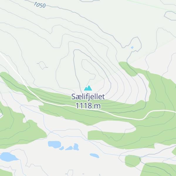 Map of Sælifjellet