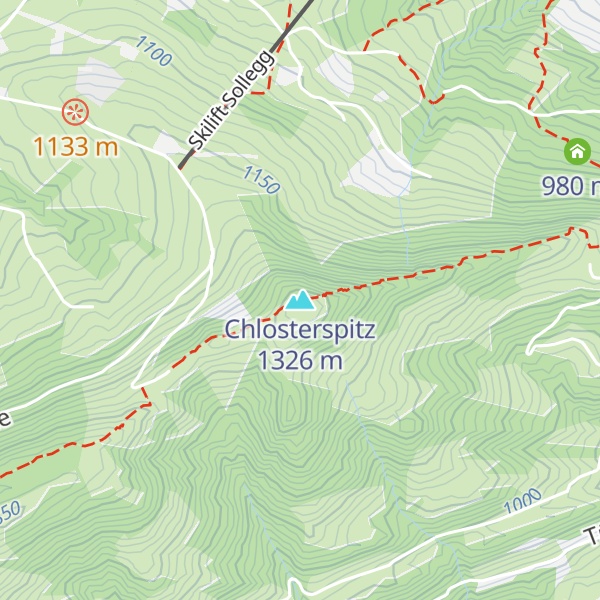 Map of Chlosterspitz