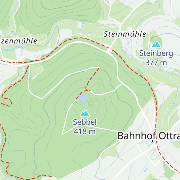 Map of Schutzhütte Sebbelsee