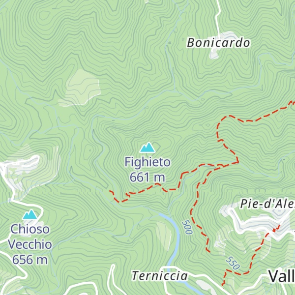 Map of Fighieto