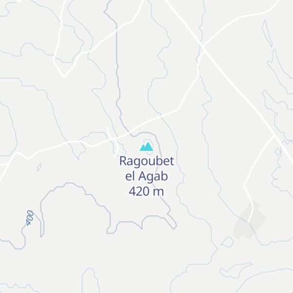 Map of Ragoubet el Agab