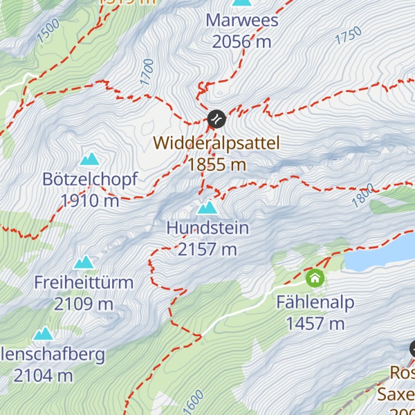 Map of Hundstein