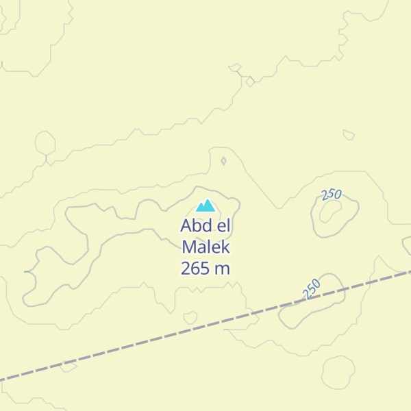 Map of Abd el Malek
