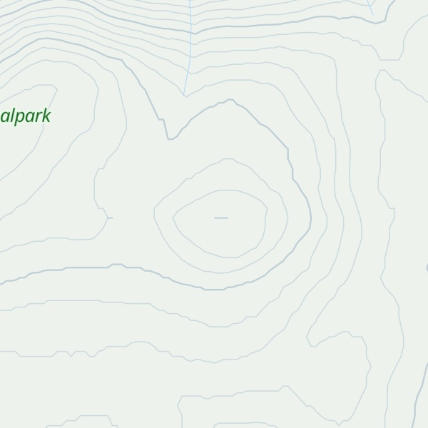Map of Blåhøin