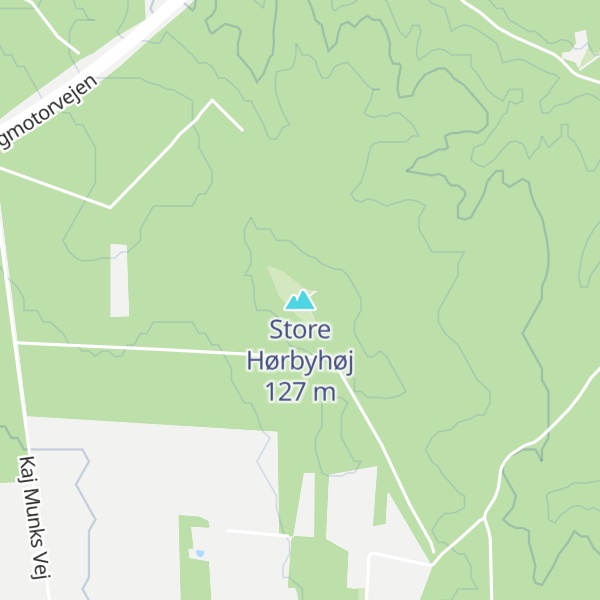 Map of Store Hørbyhøj