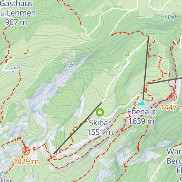 Map of Gartenhüsli