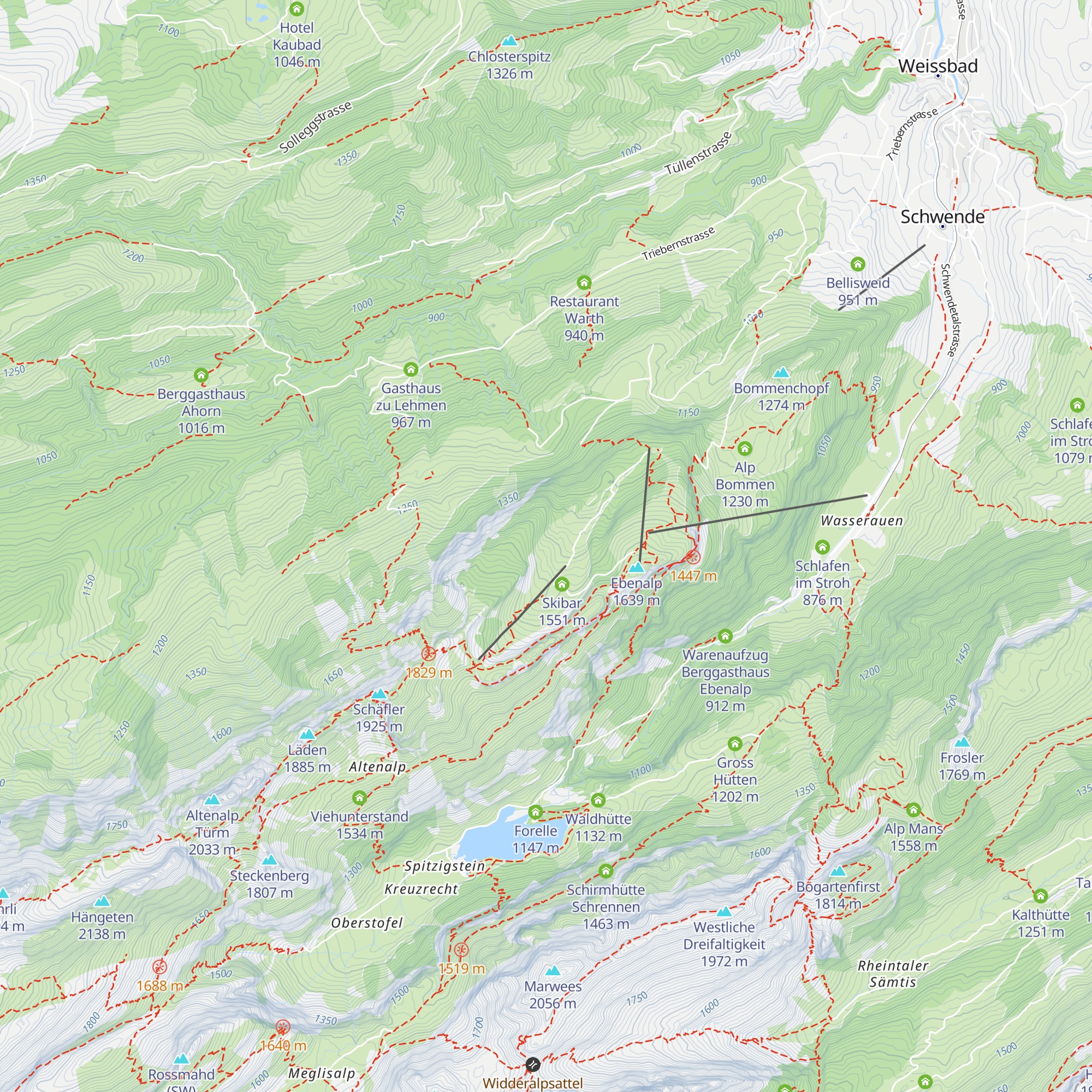 Gartenhüsli map