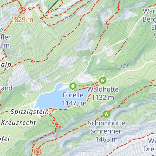 Map of Wasserhöttli