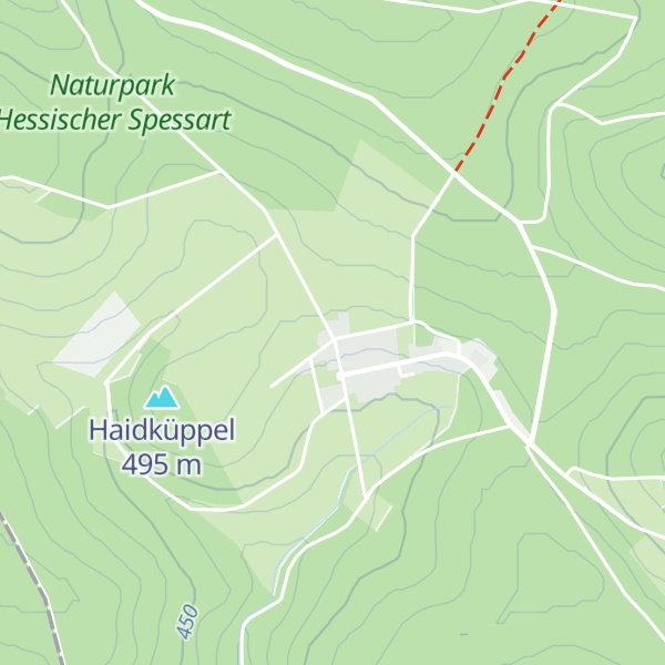 Map of Vesperstube "Hundehütte"