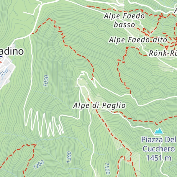 Map of Rifugio Disolin