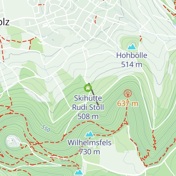 Map of Skihütte Rudi Stoll