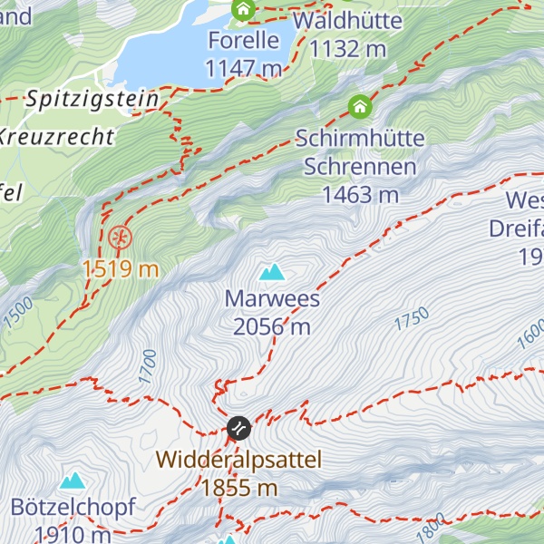 Map of Marwees