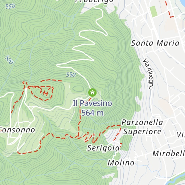 Map of Il Pavesino