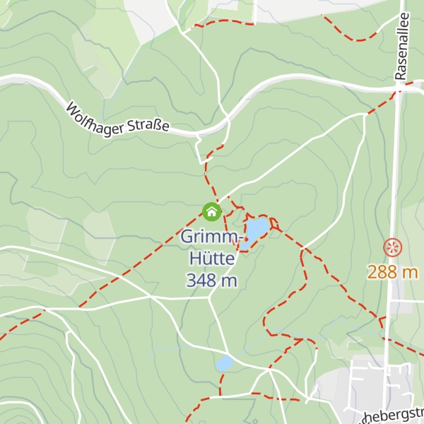 Map of Grimm-Hütte