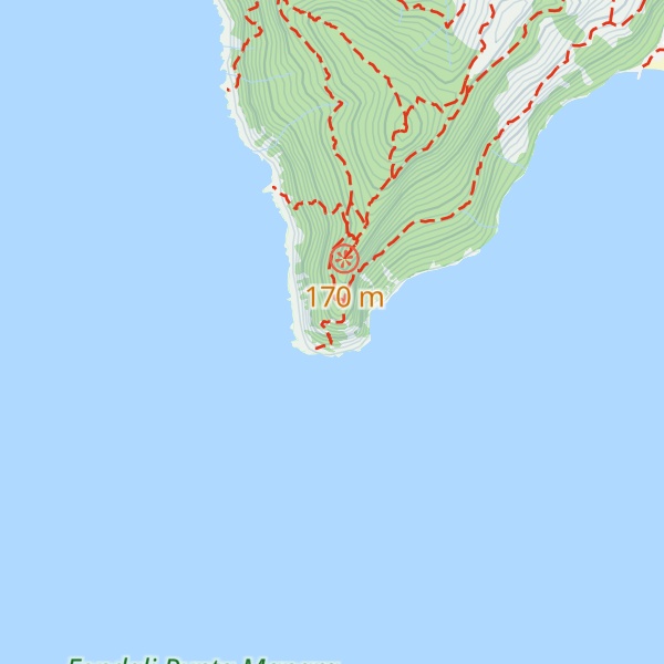 Map of Punta Manara