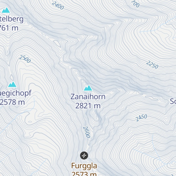 Map of Zanaihorn