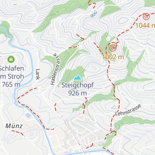 Map of Steigchopf