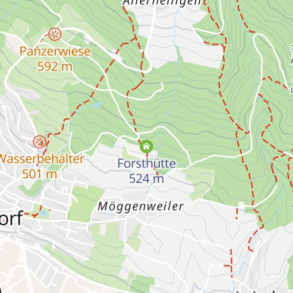 Map of Forsthütte