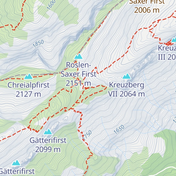 Map of Mutschen