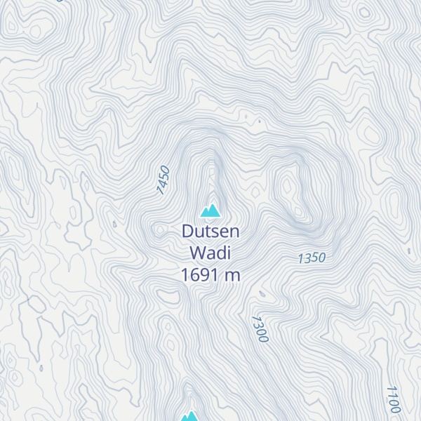 Map of Dutsen Wadi
